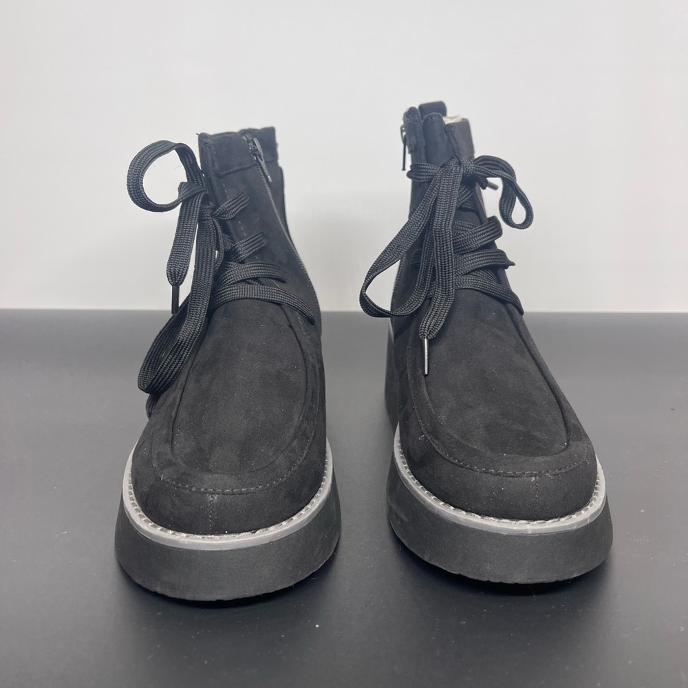 Sonoma Black Suede Boots (SB4) - Picture 5 of 8